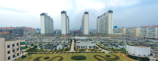 江西最大污水處理廠(chǎng)——南昌朝陽(yáng)污水處理廠(chǎng)二期工程（省、市優(yōu)良工程，獲滕王閣杯）